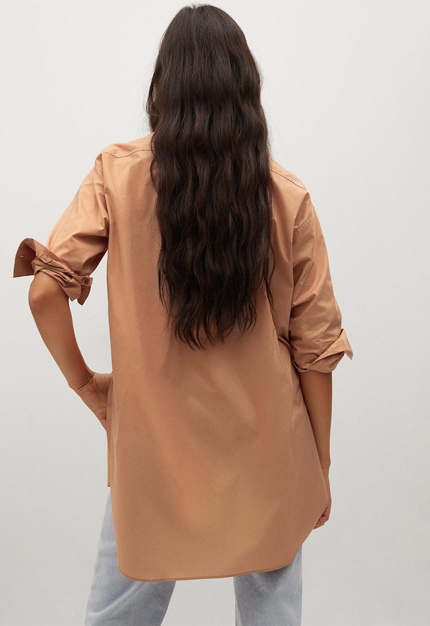 MANGO - Shirt james - rust