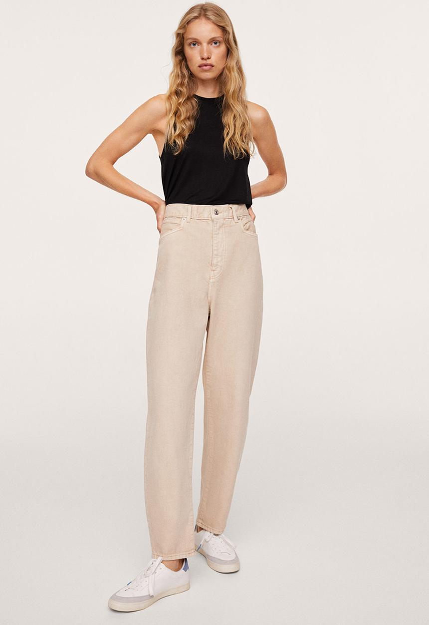 MANGO - Top lyo - black