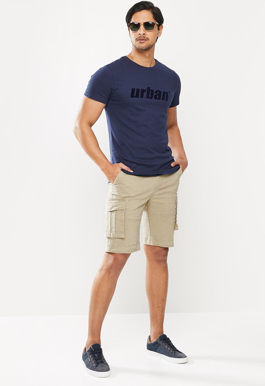 urban° - Urban cargo shorts - stone