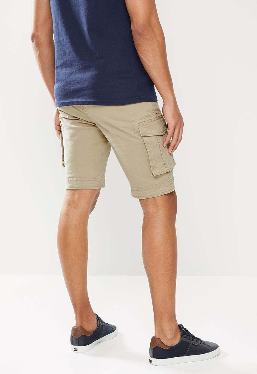 urban° - Urban cargo shorts - stone