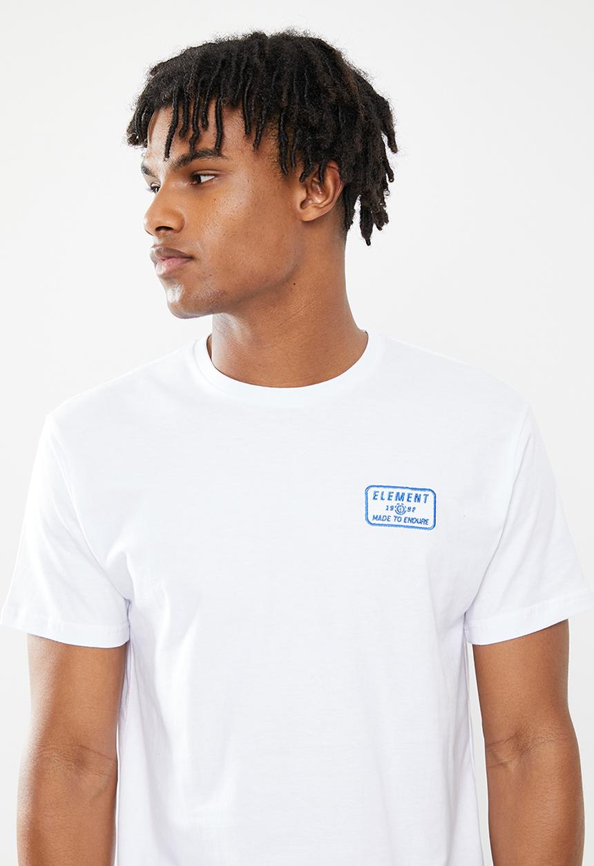 Element - Fun box short sleeve tee - white