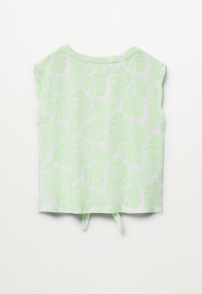 MANGO - T-shirt safari - green
