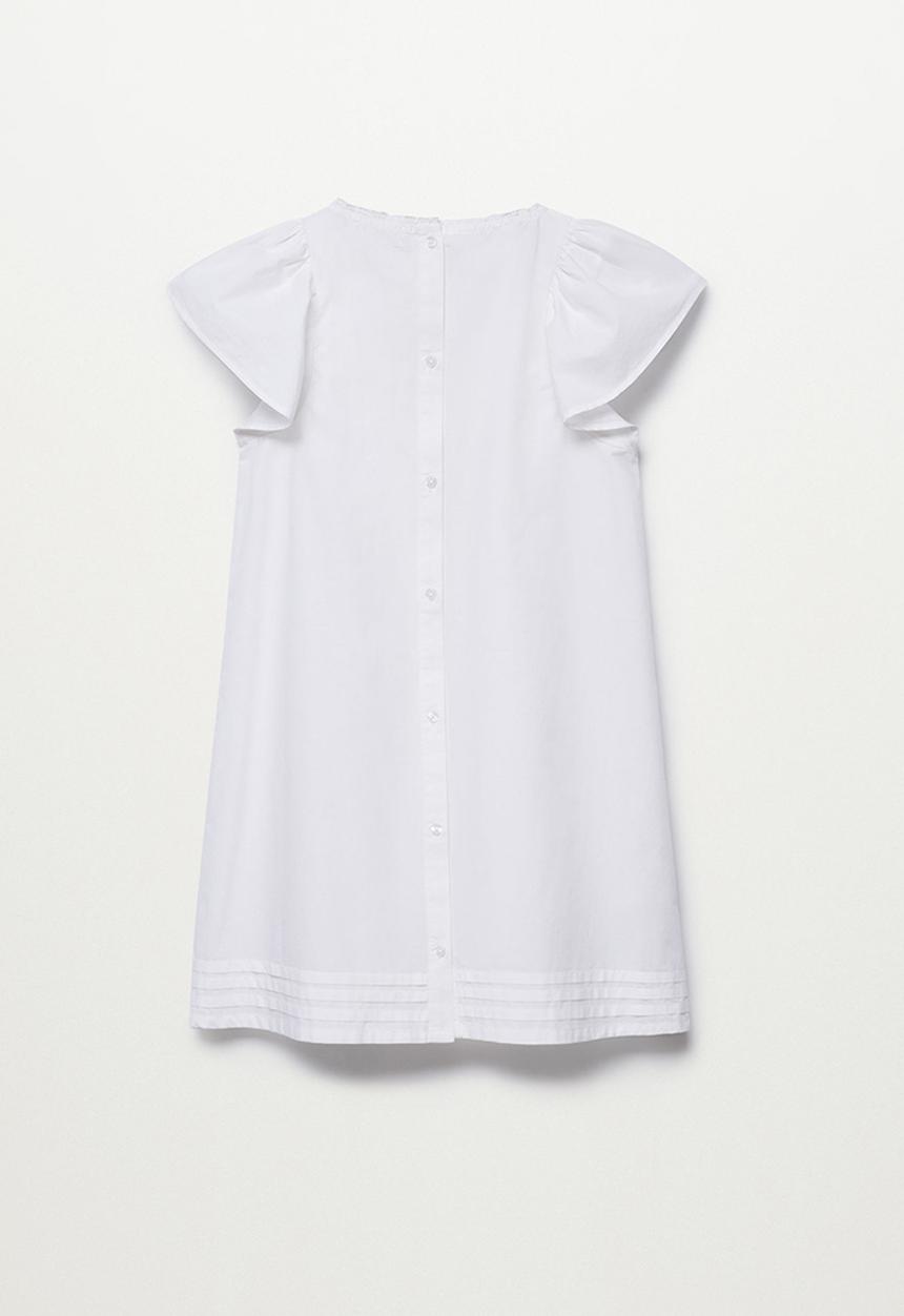 MANGO - Cotton pyjamas dress - white