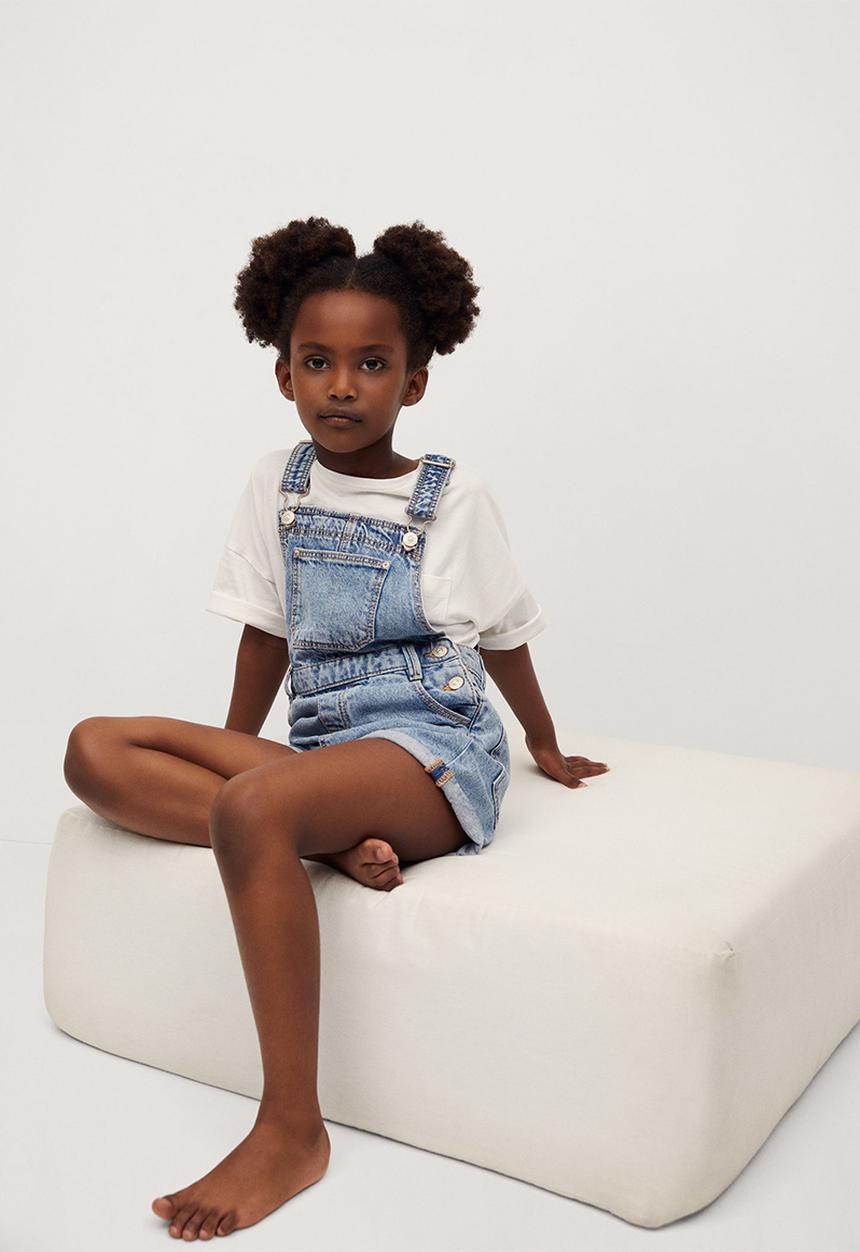 MANGO - Dungarees amalia - blue