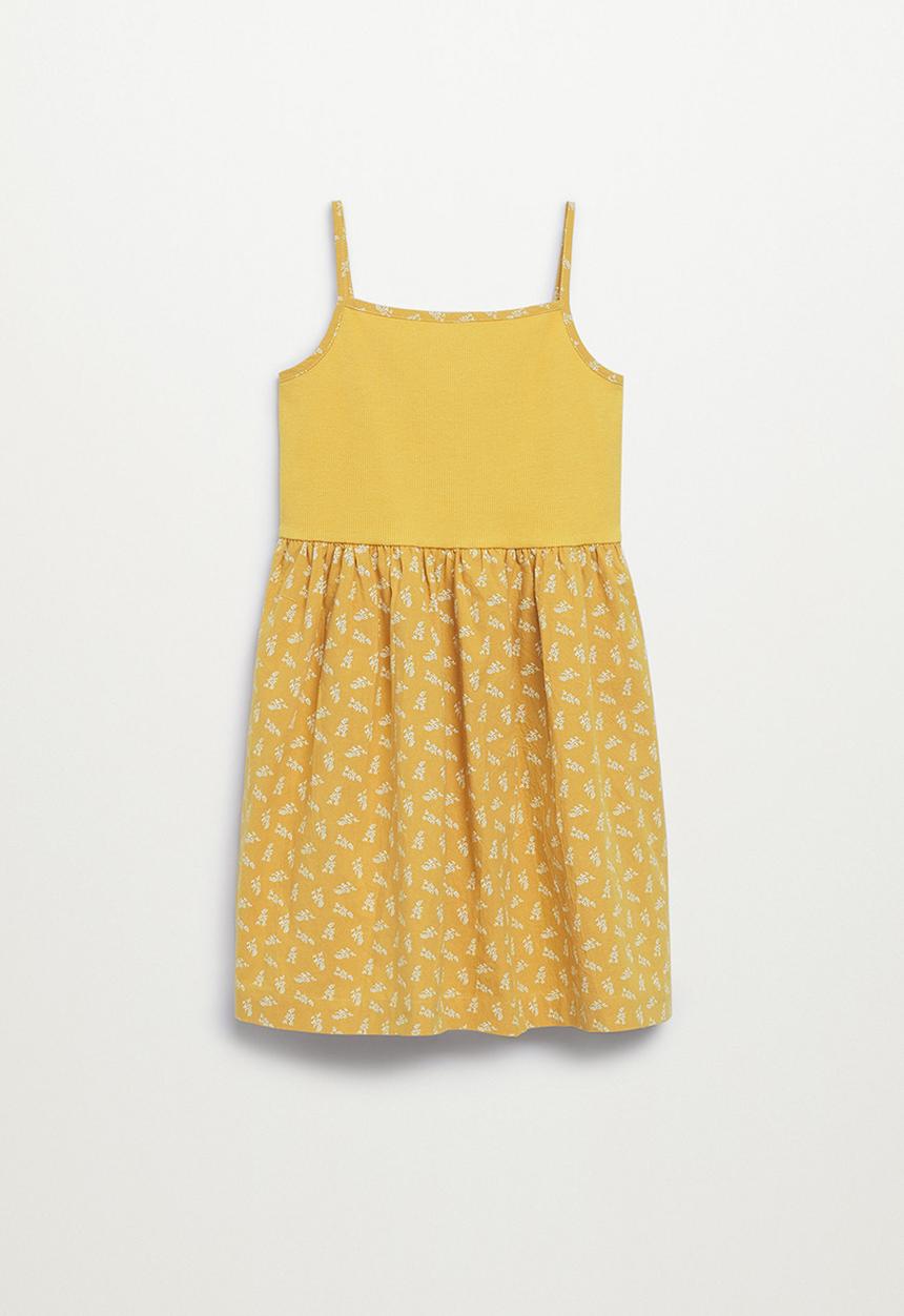 MANGO - Dress campi - yellow