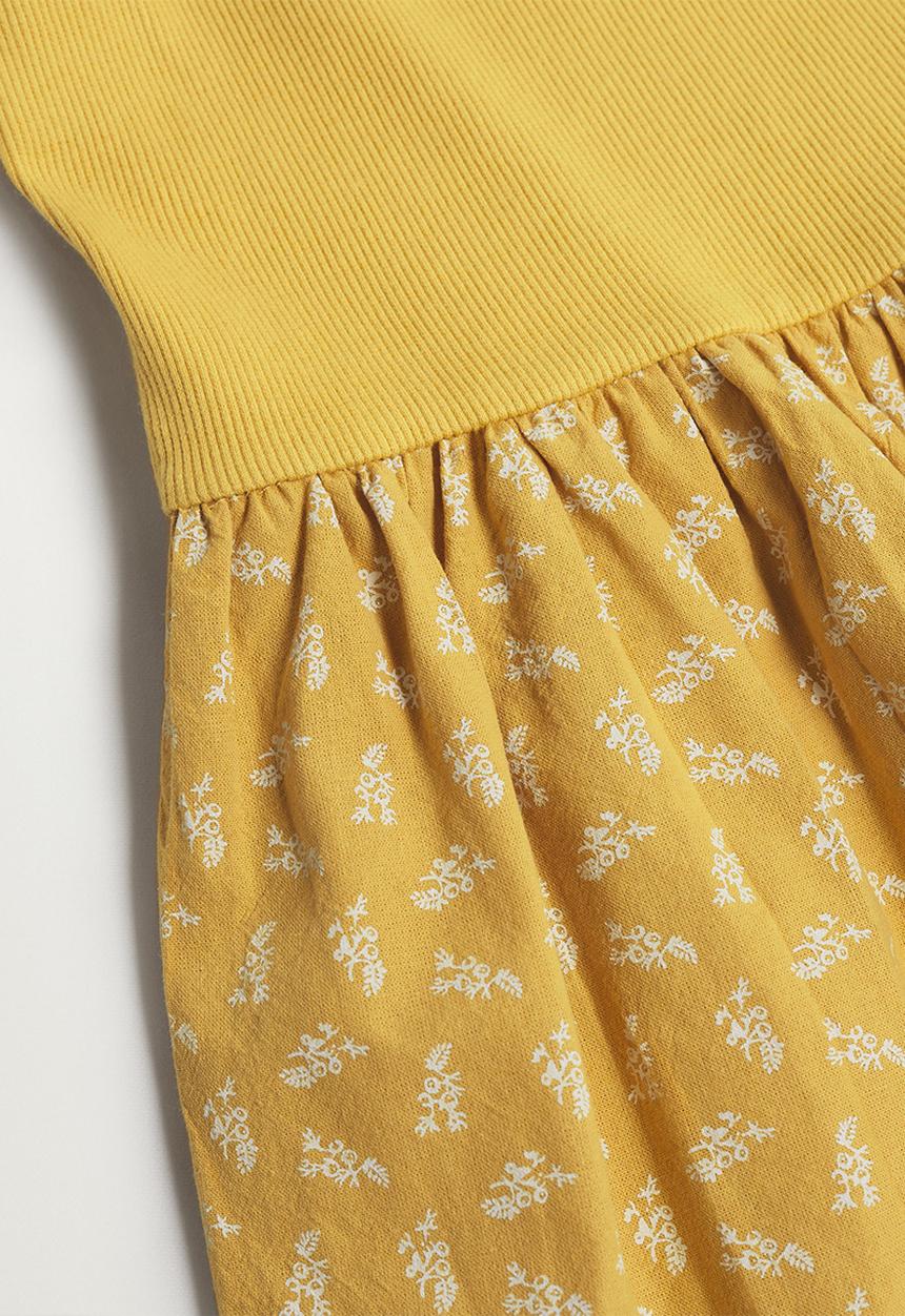 MANGO - Dress campi - yellow