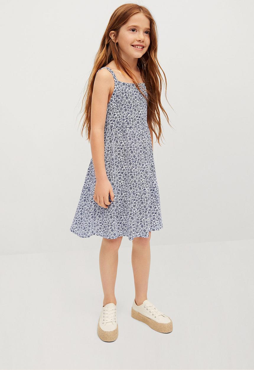MANGO - Dress camerun - navy