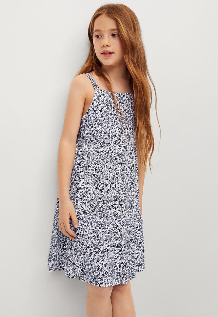 MANGO - Dress camerun - navy