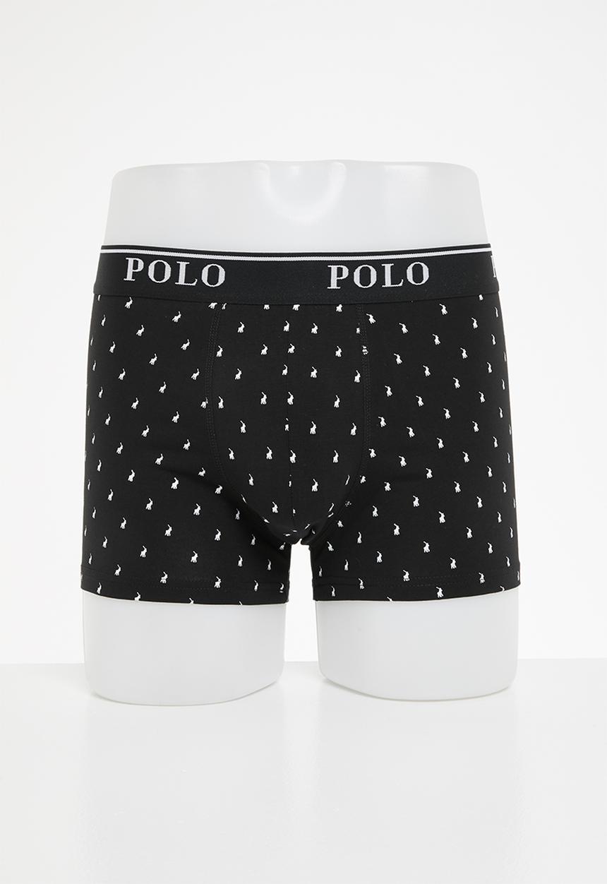 POLO - Classic knit boxer 3 pack - black