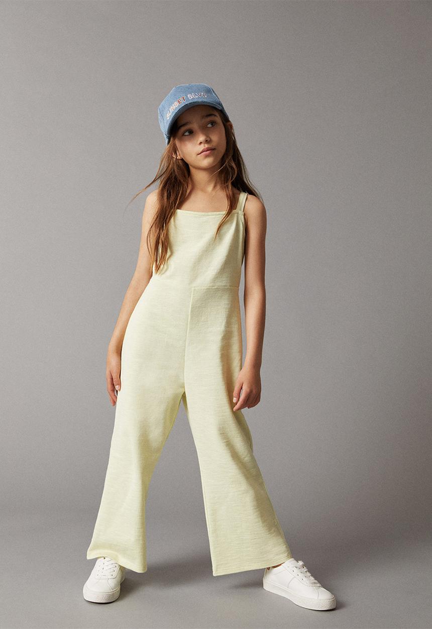 MANGO - Jumpsuit bahia - yellow