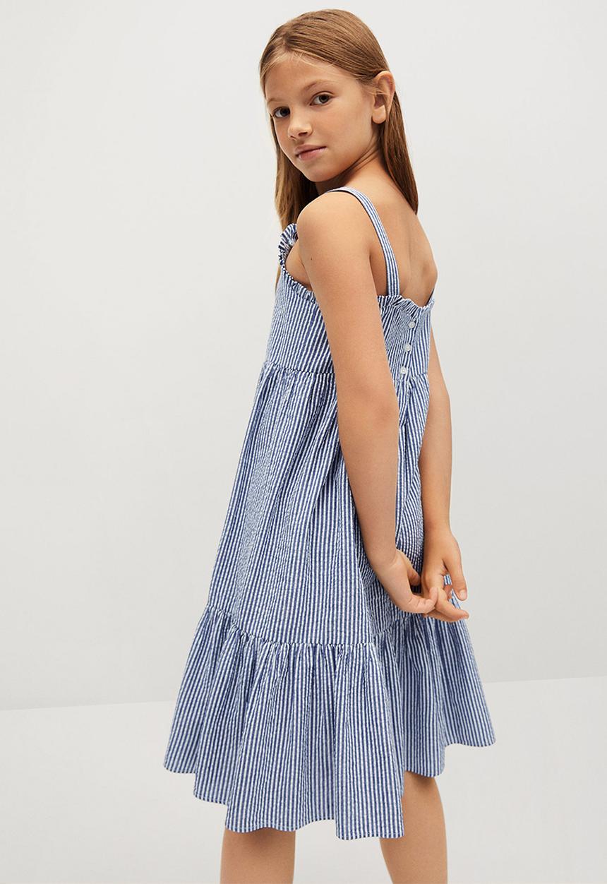 MANGO - Dress finja - medium blue