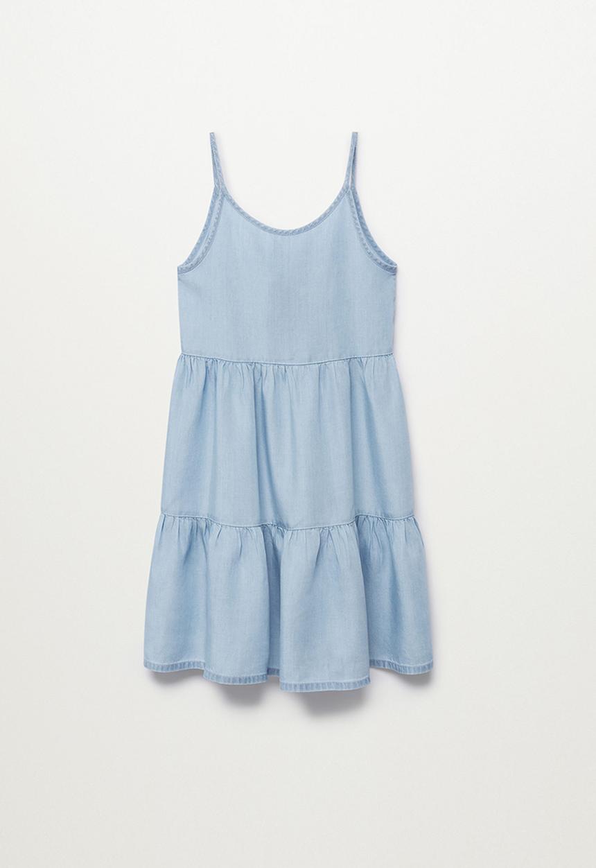 MANGO - Dress hawai - blue