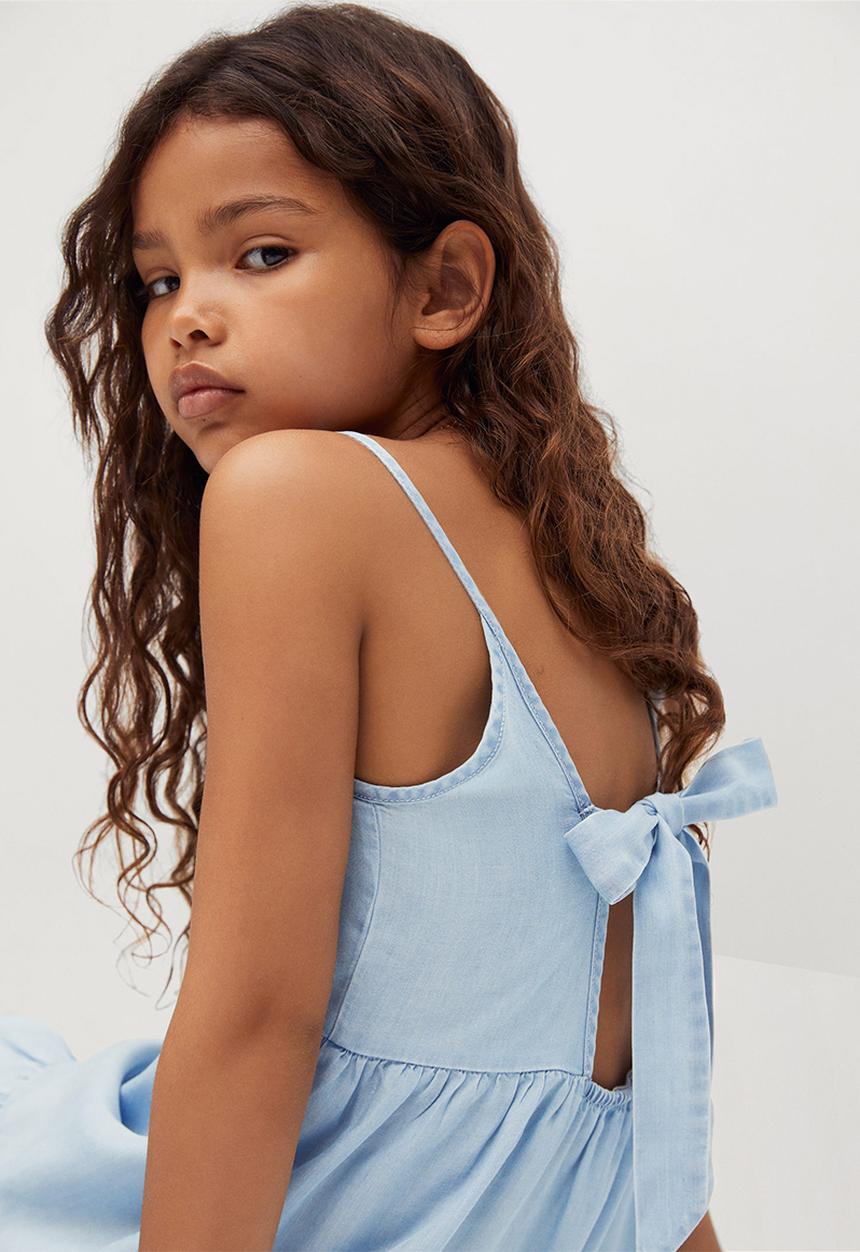 MANGO - Dress hawai - blue