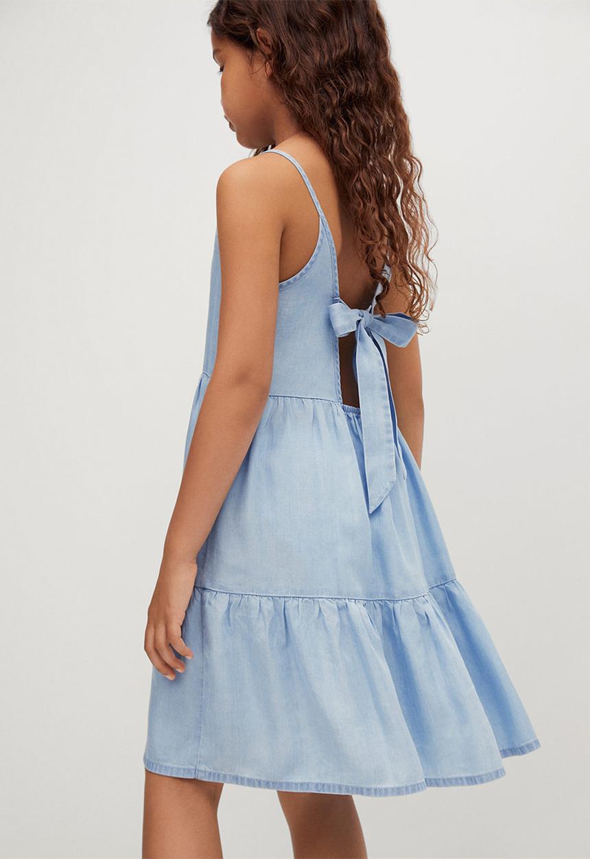 MANGO - Dress hawai - blue