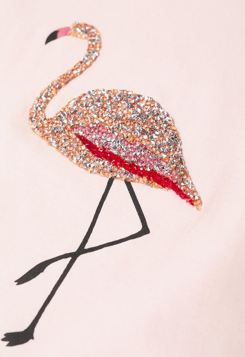 MANGO - T-shirt piedra - light pink