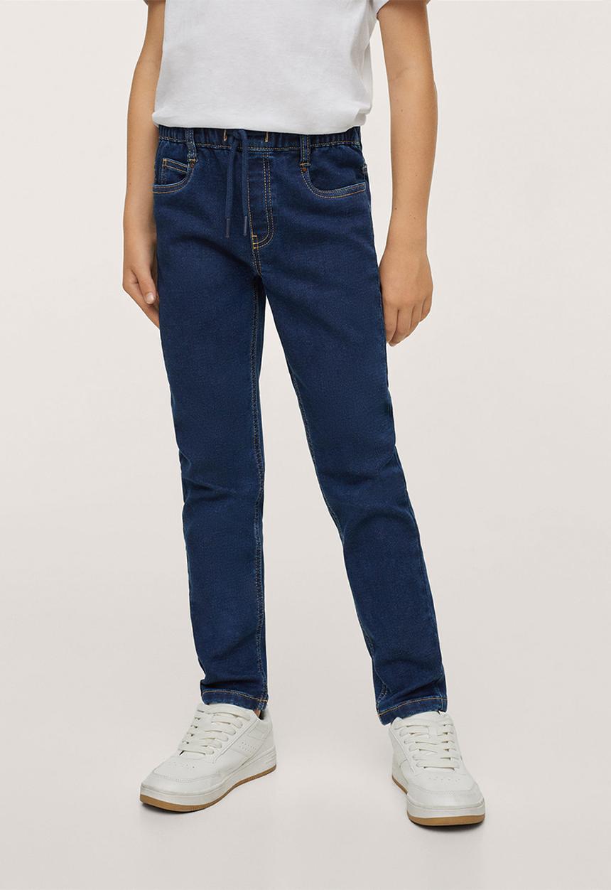 MANGO - Jeans comfy - dark blue