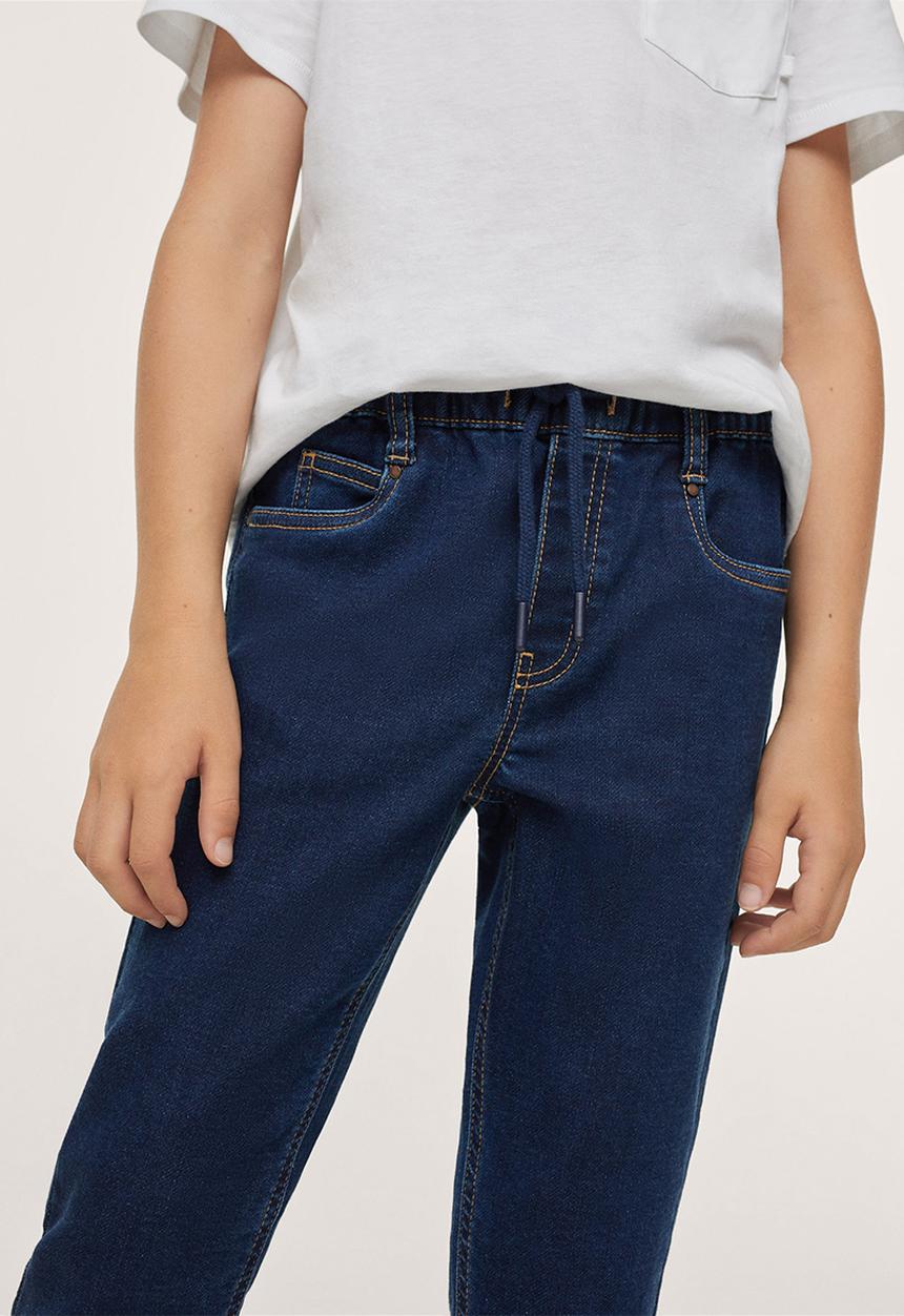 MANGO - Jeans comfy - dark blue