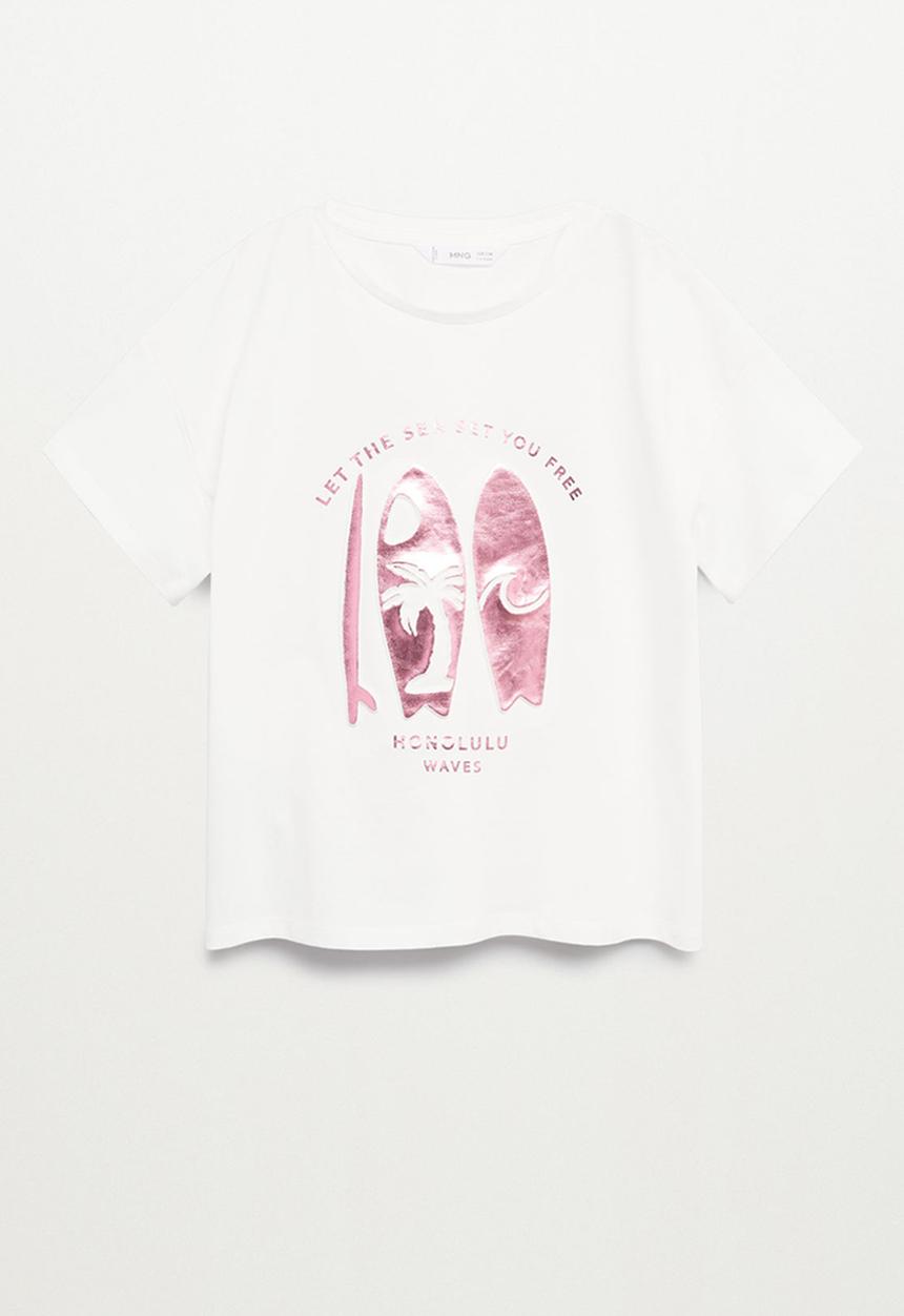 MANGO - T-shirt boss - white