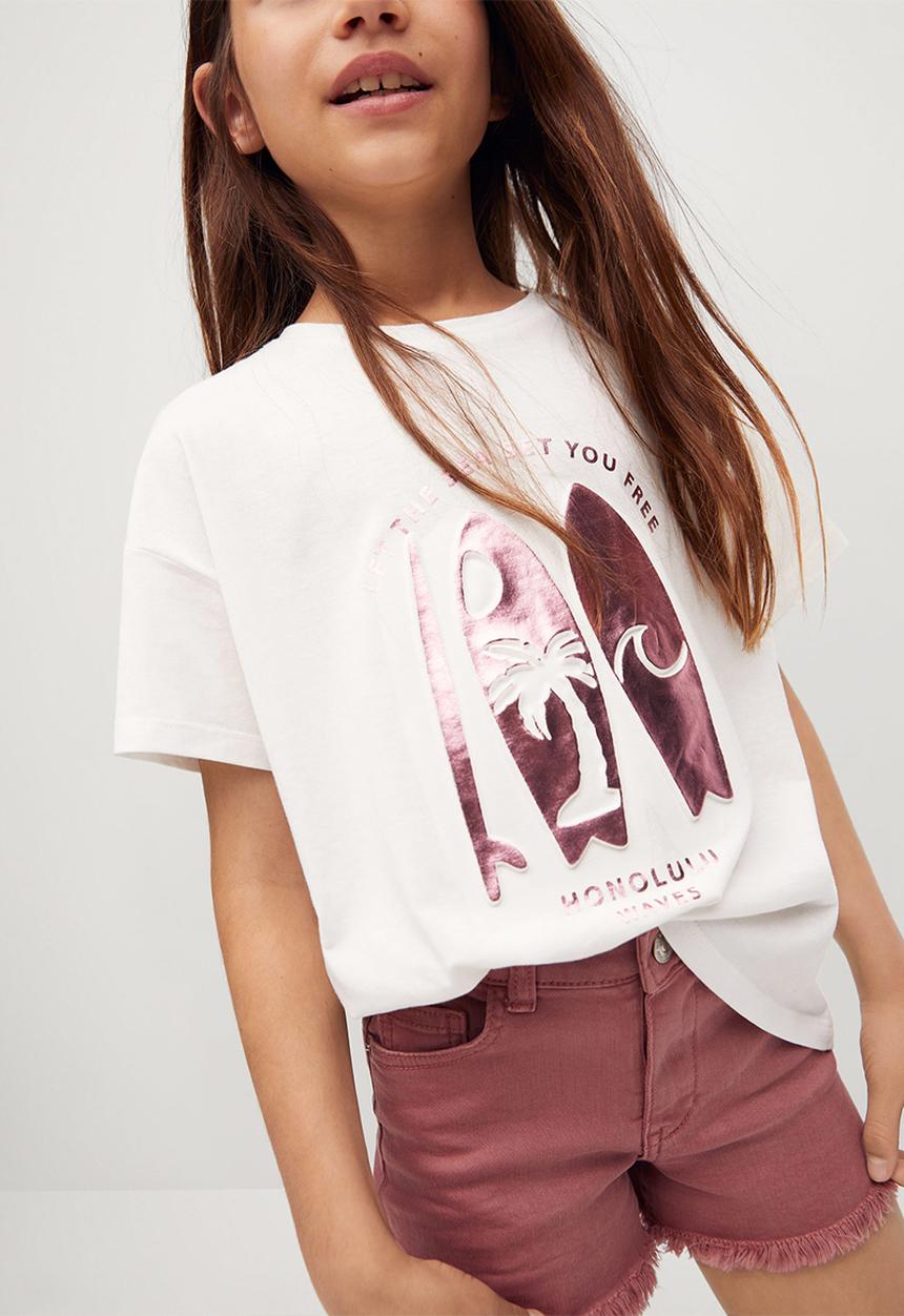 MANGO - T-shirt boss - white