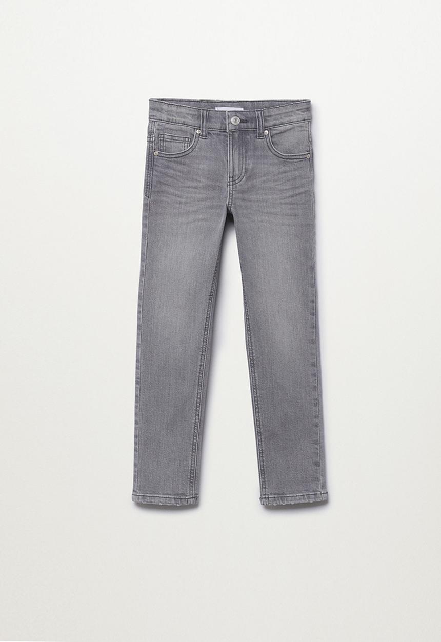 MANGO - Jeans slim - grey