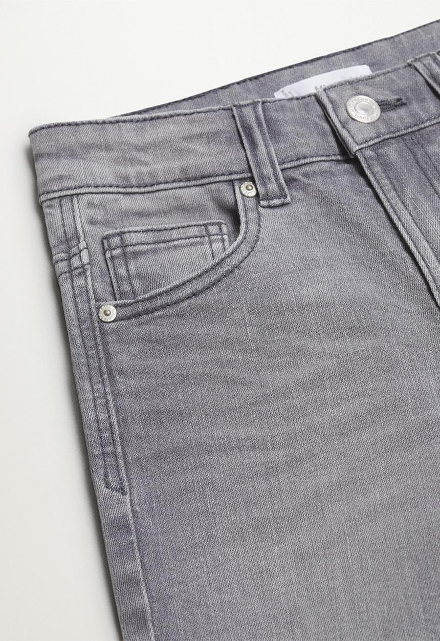 MANGO - Jeans slim - grey