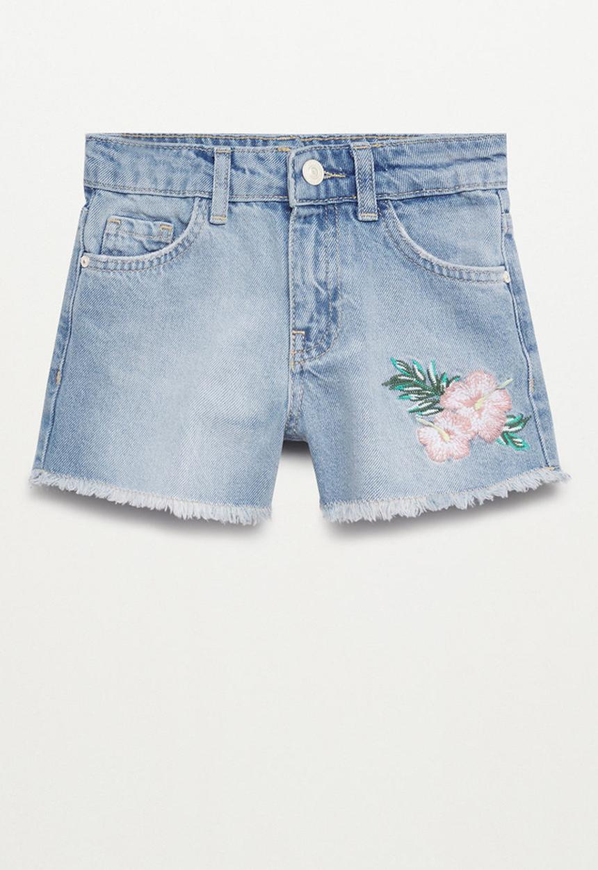 MANGO - Shorts irene - blue