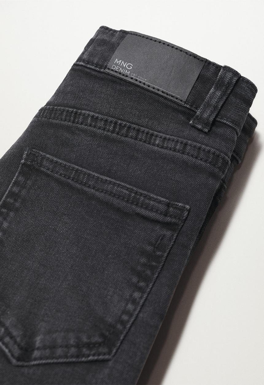 MANGO - Jeans slim - black 