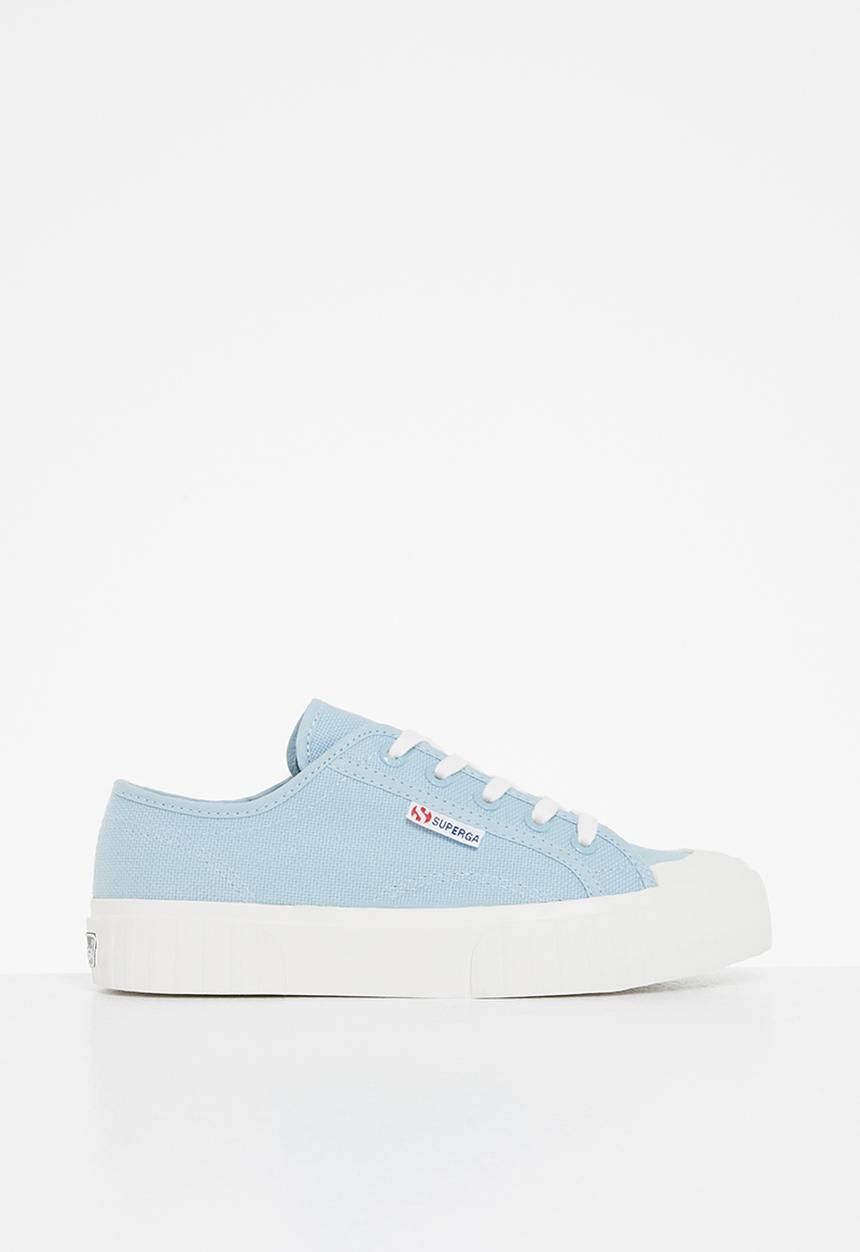 SUPERGA - 2630 cotu stripe chunky sole - light blue