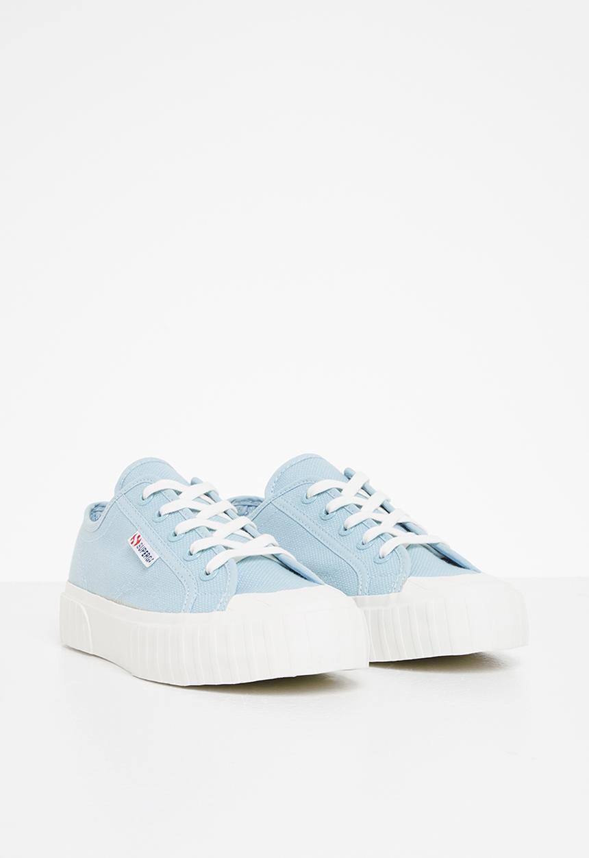 SUPERGA - 2630 cotu stripe chunky sole - light blue