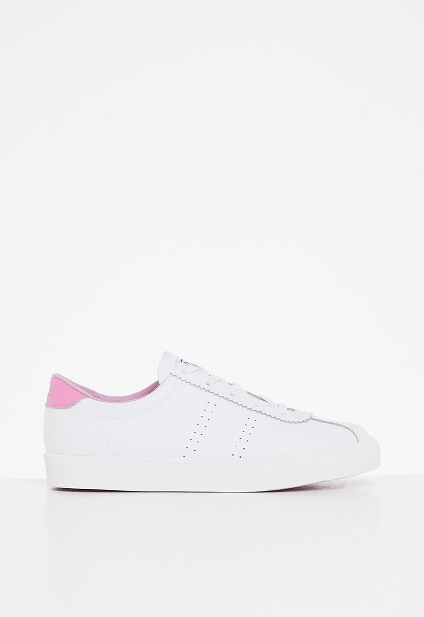 SUPERGA - 2843 leather club s - white