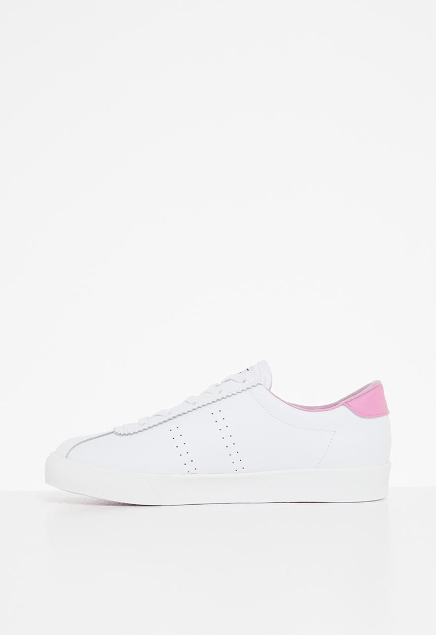 SUPERGA - 2843 leather club s - white