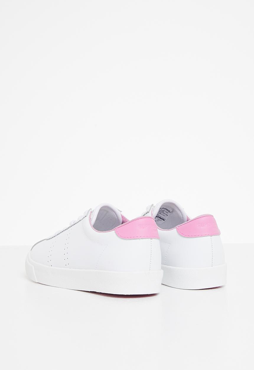 SUPERGA - 2843 leather club s - white