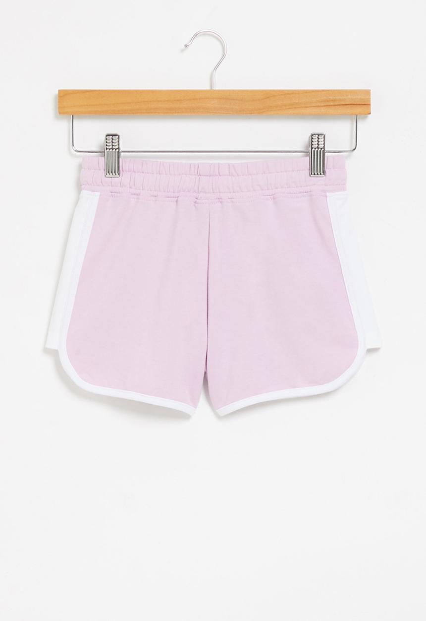 Rebel Republic - Unbrushed fleece short - lilac