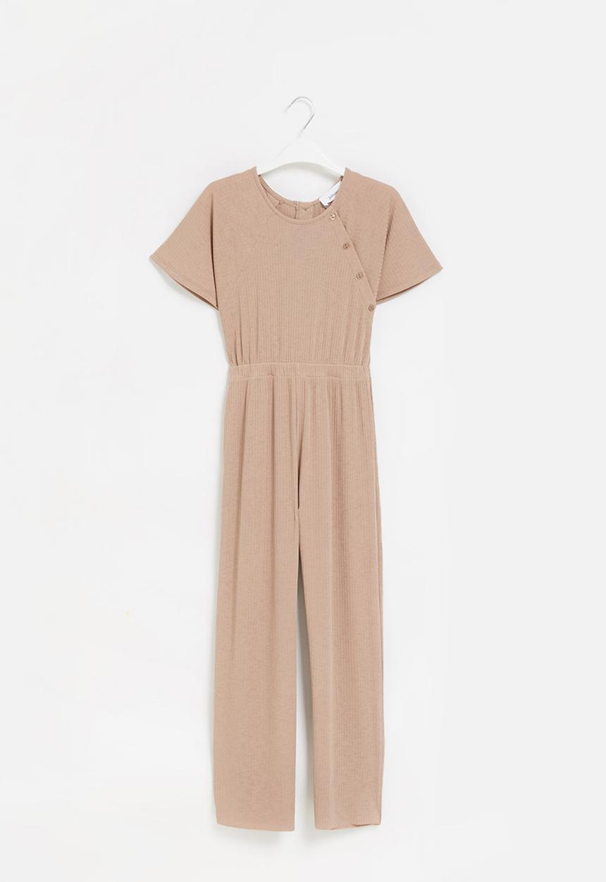 Superbalist - Rib jumpsuit - pink