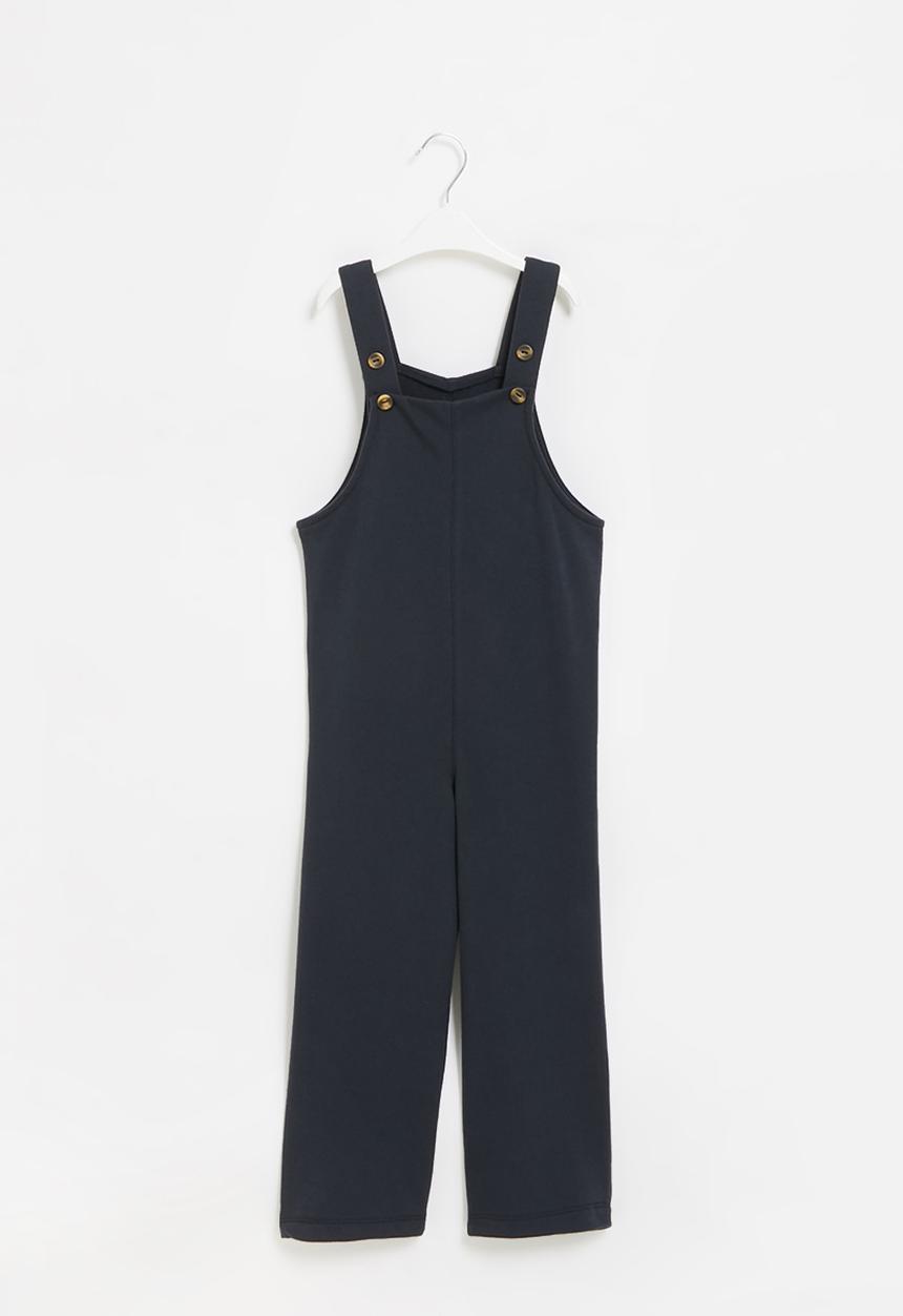 Superbalist Kids - Fleece dungaree - navy