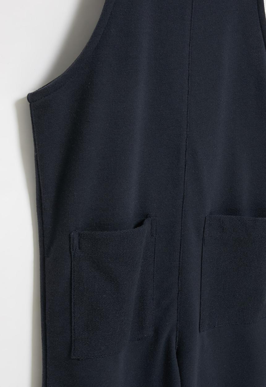 Superbalist Kids - Fleece dungaree - navy