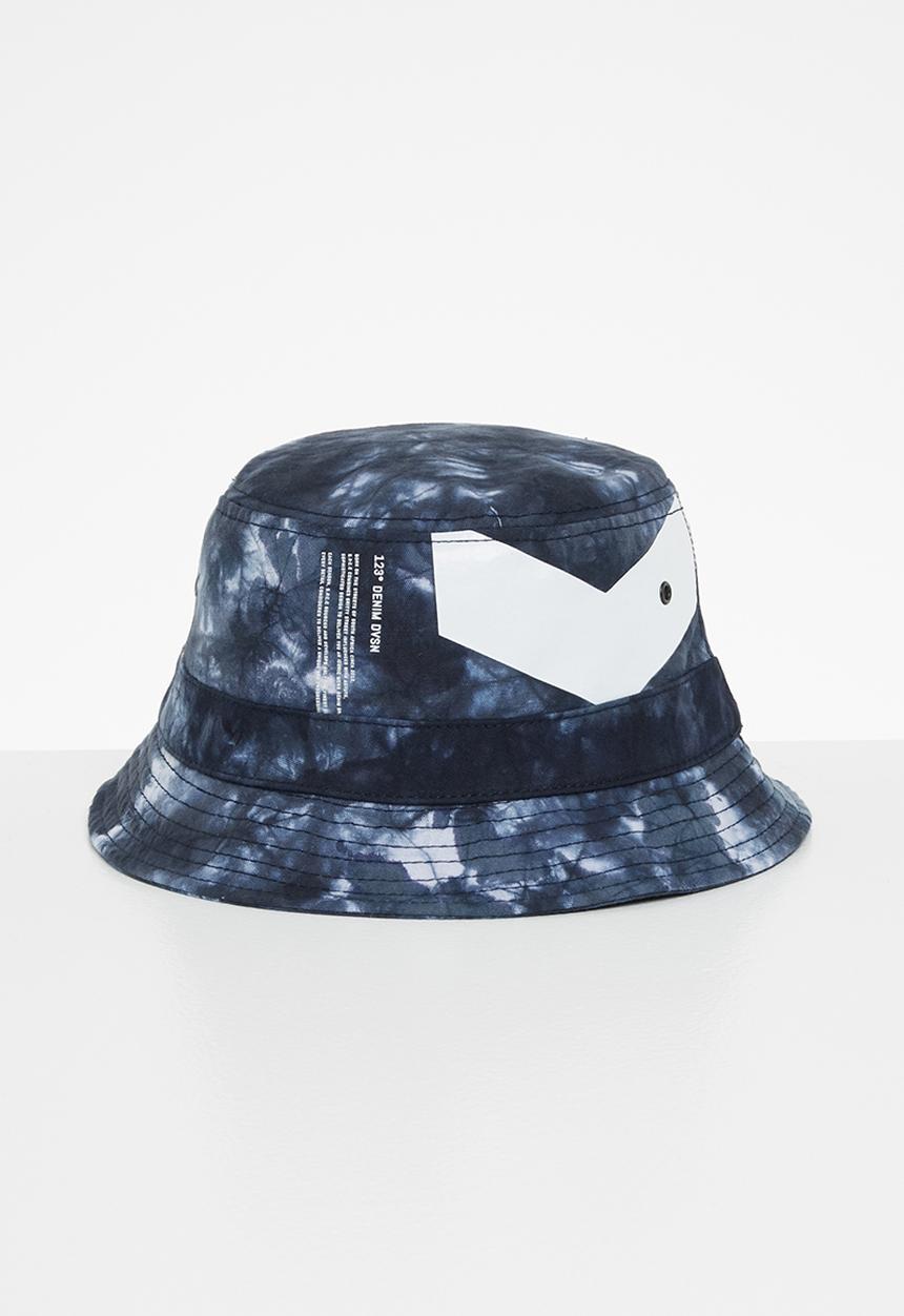 S.P.C.C - Valero regular fit bucket hat - navy