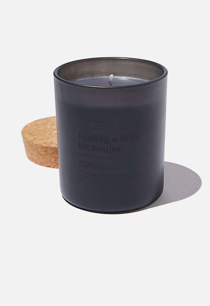 Typo - It's a vibe candle - grey