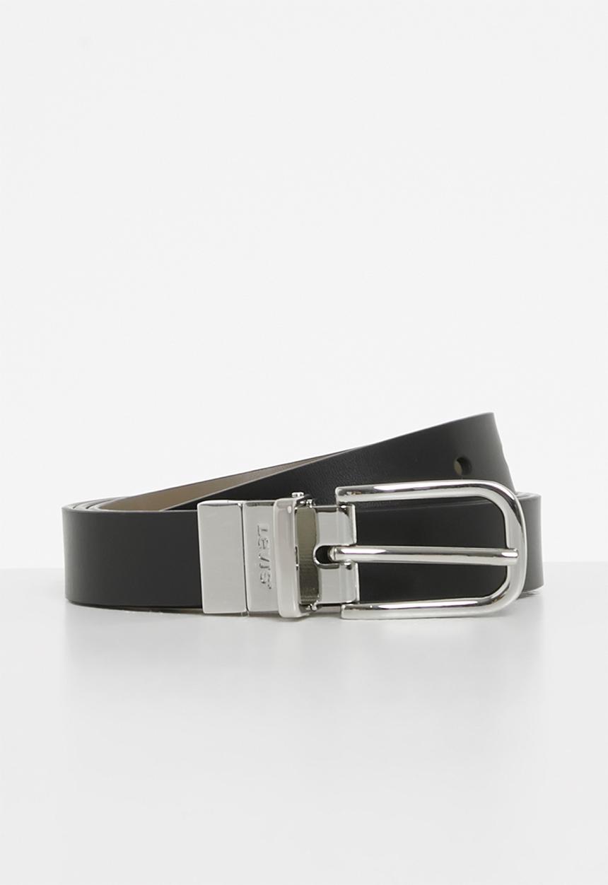 Levi’s® - Feminine reversible belt 59 regular - black & taupe