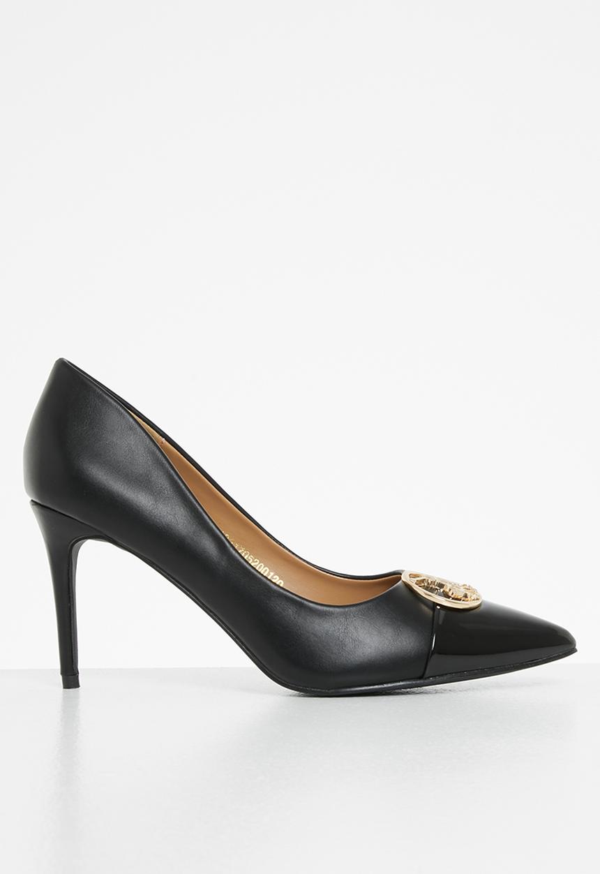 POLO - Aphelele contrast court - black