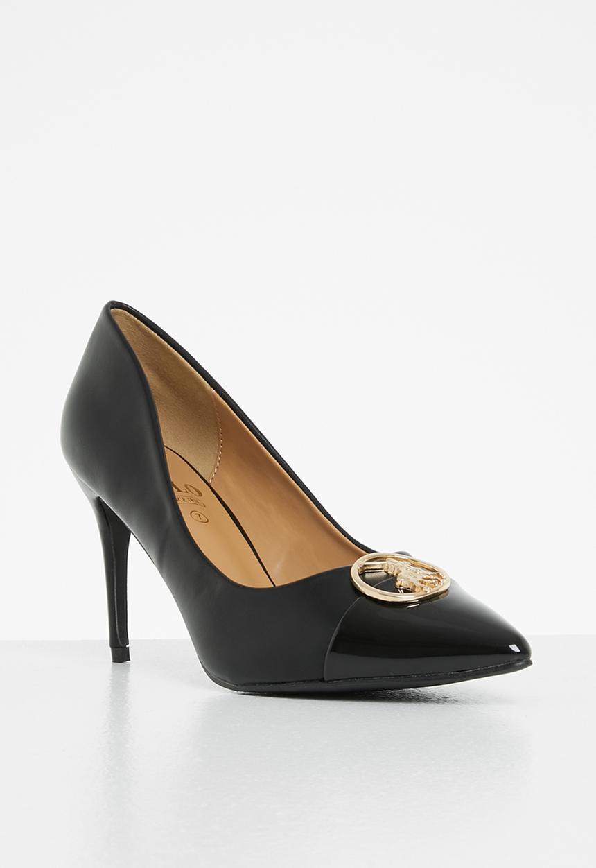 POLO - Aphelele contrast court - black
