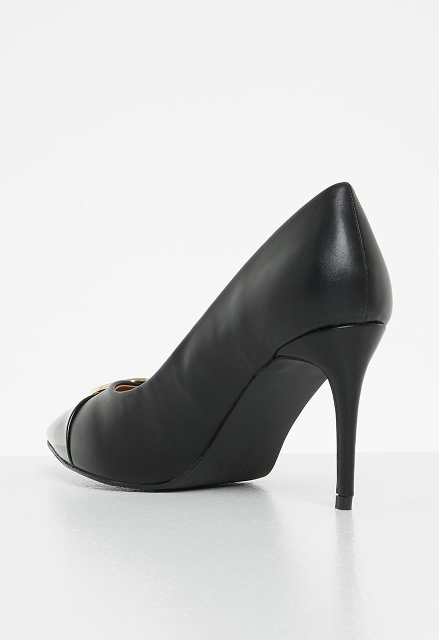 POLO - Aphelele contrast court - black