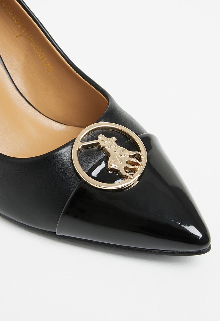 POLO - Aphelele contrast court - black