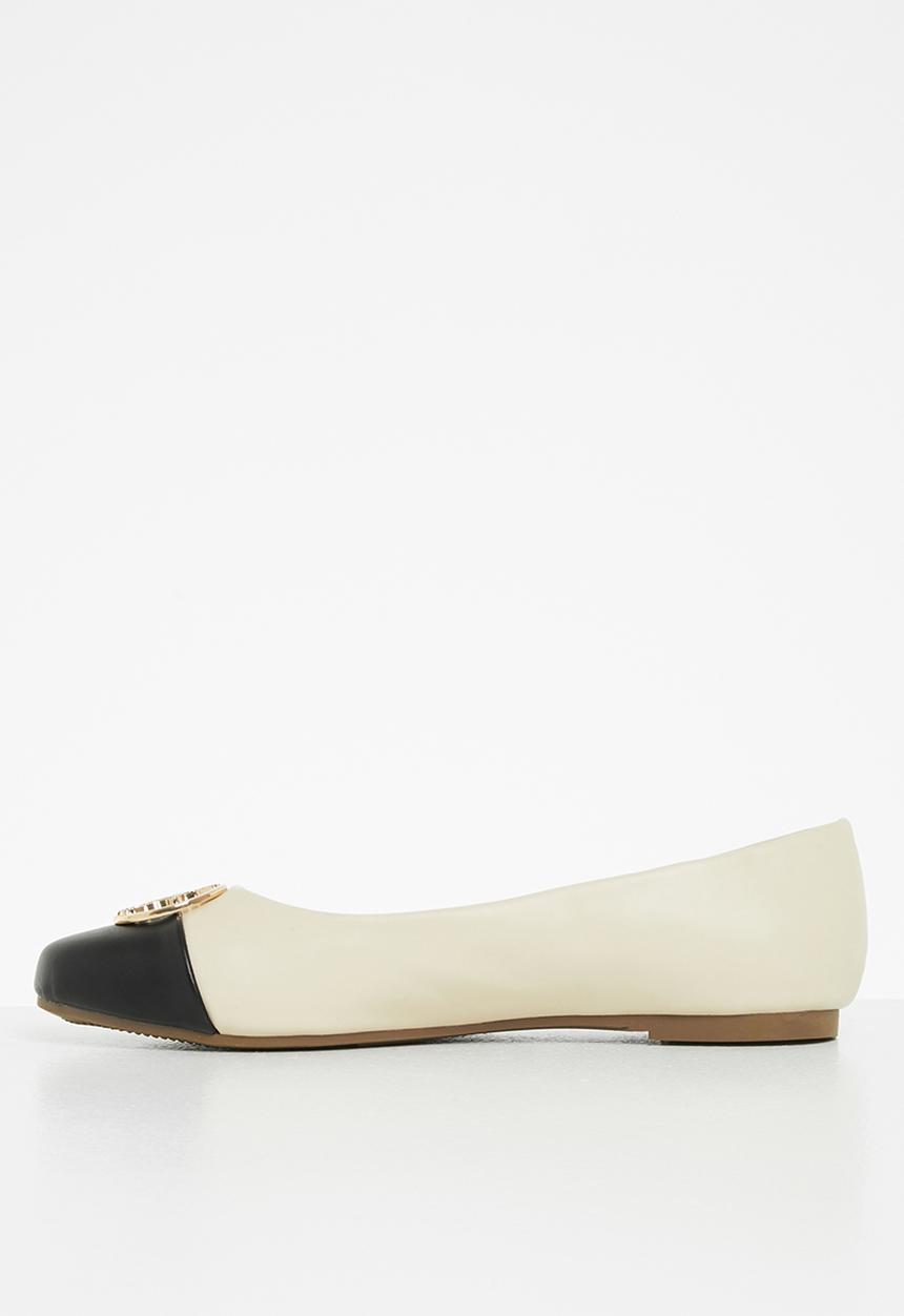 POLO - Bianca metal pony pump - off white