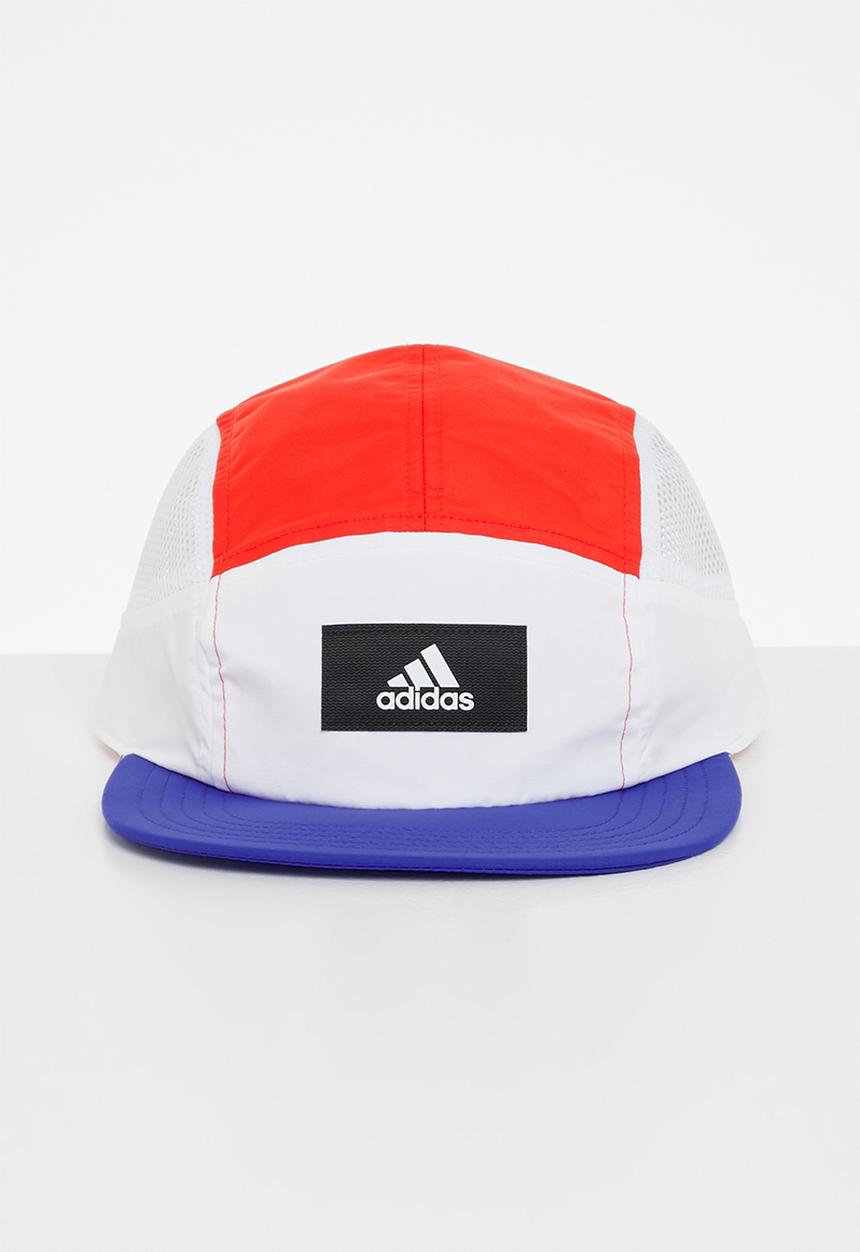 adidas Originals - 5p block cap - white/bold blue