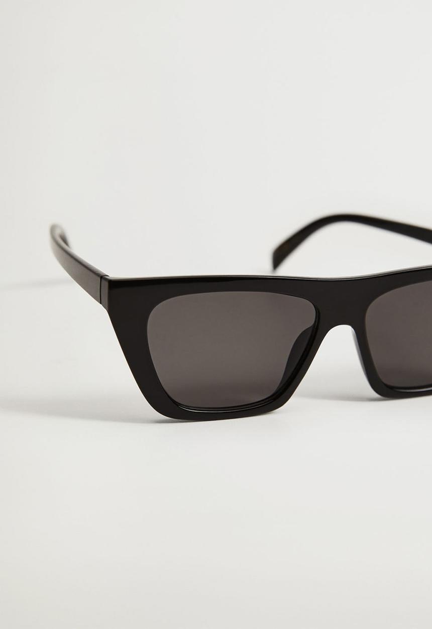 MANGO - Squared frame sunglasses - black