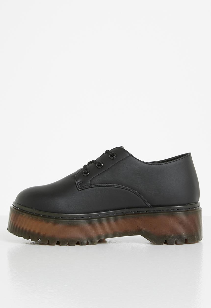 Superbalist - Kate chunky brogue - black