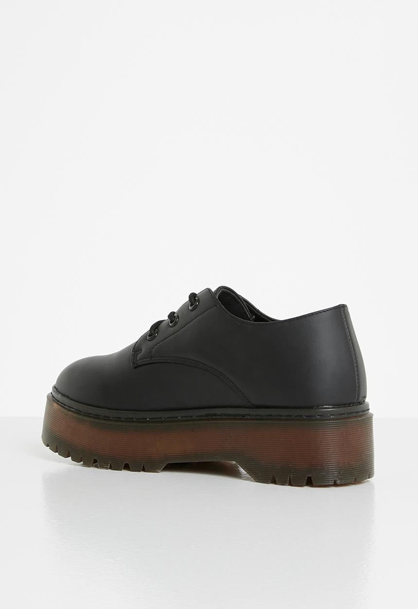 Superbalist - Kate chunky brogue - black