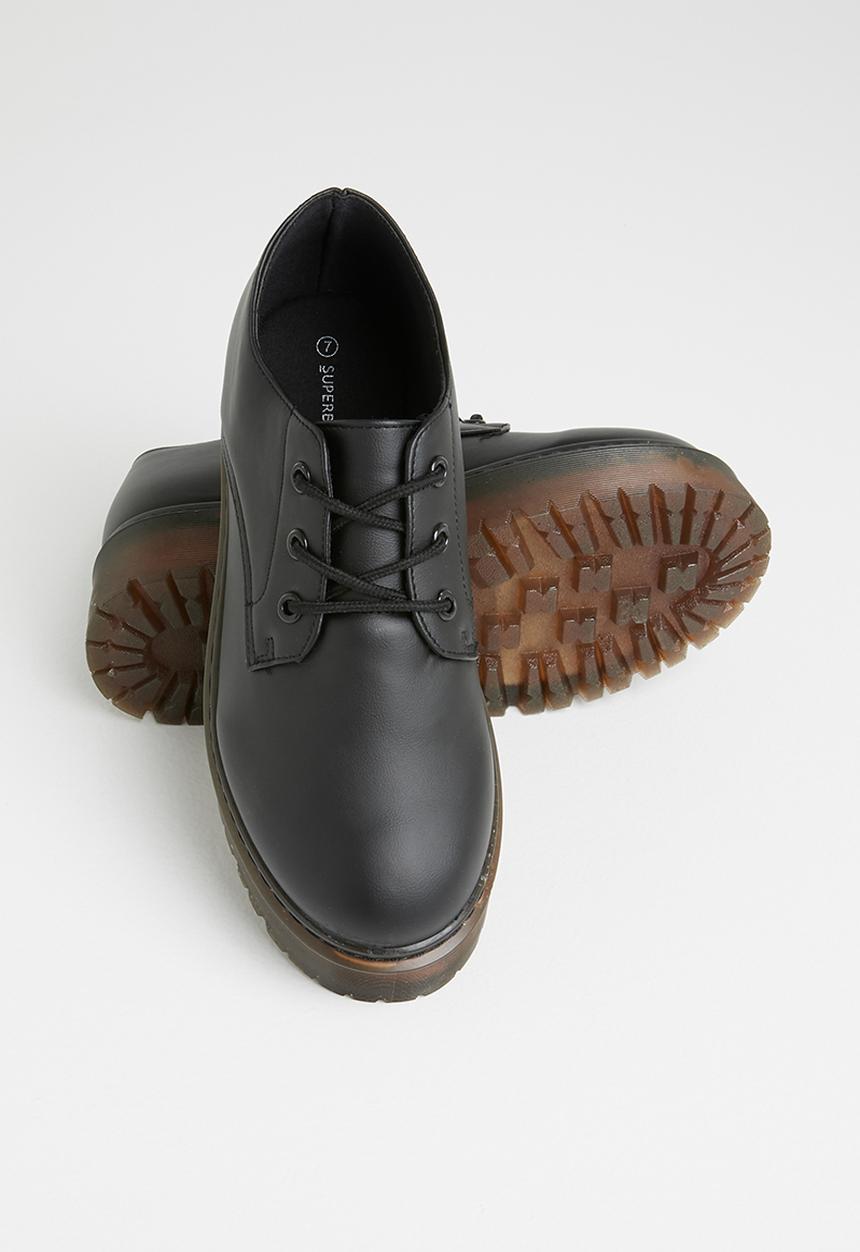 Superbalist - Kate chunky brogue - black