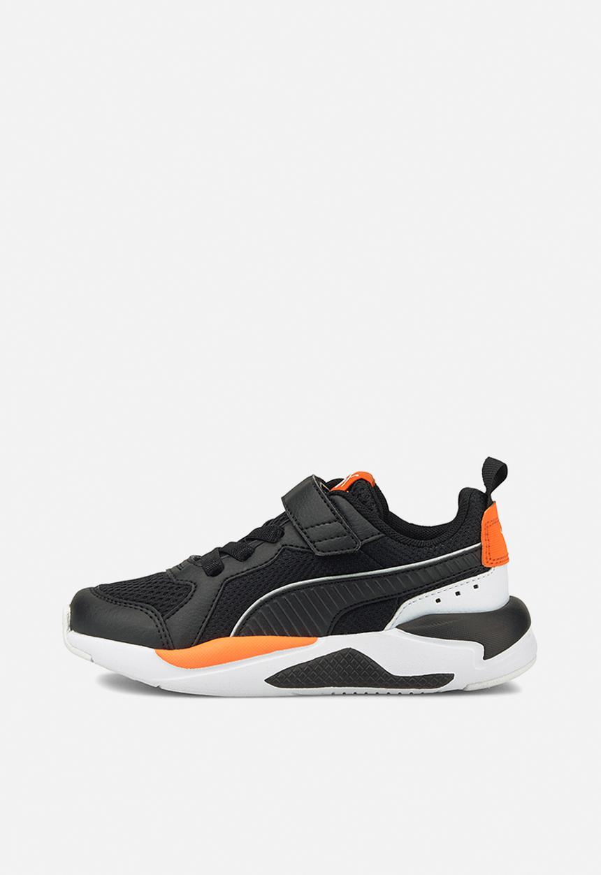 PUMA - X-ray ac ps - puma black-puma black-puma white-vibrant orange-puma silver